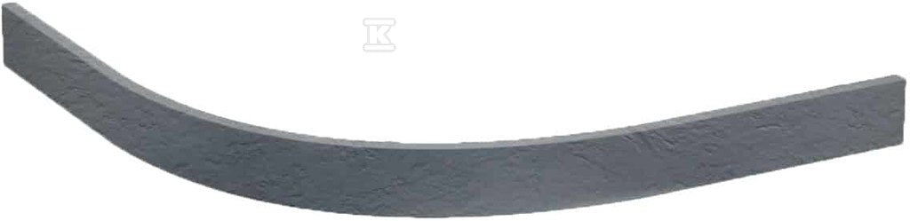 Panel akrylowy Grey Stone P.9-8080R55/S/ST do brodzików niskich 80x80/9 cm R55, pólokrągły