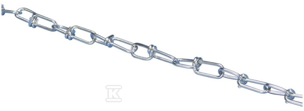 Łańcuch CHK25K szer/wys: 10x31 mm, grubość drutu: 2,2 mm, obciążenie max: 500 N