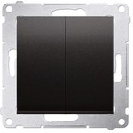Panel dotykowy S54 Touch, 1 moduł, 2 pola dotykowe pionowe zastygła lawa, SIMON54 TOUCH