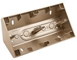 Przycisk "dzwonek" z podświetleniem LED 10 AX, złoty mat Simon54