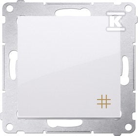 Łącznik krzyżowy (moduł) 16AX, 250V~, zaciski śrubowe, biały, SIMON54