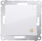 Łącznik krzyżowy (moduł) 16AX, 250V~, zaciski śrubowe, biały, SIMON54