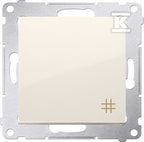 Łącznik krzyżowy (moduł) 16AX, 250V~, zaciski śrubowe, kremowy, SIMON54