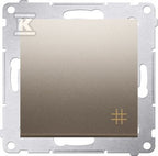 Łącznik krzyżowy (moduł) 16AX, 250V~, zaciski śrubowe, złoty mat, SIMON54