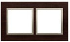 Ramka 3-krotna Nature-Drewno, ZŁOTE WENGE, IP20/IP44' ('IP44-zastosować uszczelki DUN3), SIMON54 NATURE