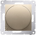 Regulator 110 V (moduł). Do załączania i regulacji źródeł światła z zasilaczami sterowanymi napięciem 110 V, złoty mat, SIMON54