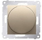 Regulator 110 V (moduł). Do załączania i regulacji źródeł światła z zasilaczami sterowanymi napięciem 110 V, srebrny mat, SIMON54