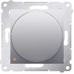 Ściemniacz obrotowy dwubiegunowy do LED ściemnialnych 230V (moduł) 5-215W instalacja 4-przewodowa,krem Simon54