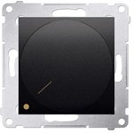 Ściemniacz obrotowy dwubiegunowy do LED ściemnialnych 230V (moduł) 5-215W instalacja 4-przewodowa,krem Simon54