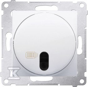 Łącznik zdalnie sterowany z przekaźnikiem (moduł) 8(2) A, 230V~, biały *Wymagana instalacja 3-przewodowa, SIMON54