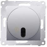 Łącznik krzyżowy podwójny z podświetleniem (moduł) 10AX, 250V~, szybkozłącza, antracyt, SIMON54