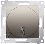Dzwonek elektroniczny 8-12 V, złoty mat Simon54
