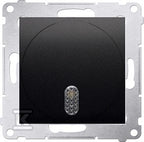 Dzwonek elektroniczny 8-12 V, antracyt Simon54