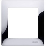 Ramka 2-krotna Metalowa Chrom - IP20 / IP44, chrom Simon54