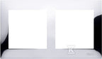 Ramka 2-krotna Metalowa Chrom - IP20 / IP44, chrom Simon54