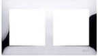 Ramka 4-krotna Metalowa Chrom - IP20 / IP44, chrom Simon54