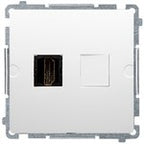 Wkład gniazda komputerowego RJ45 kat. 5e FTP (ekranowany) Simon Connect,