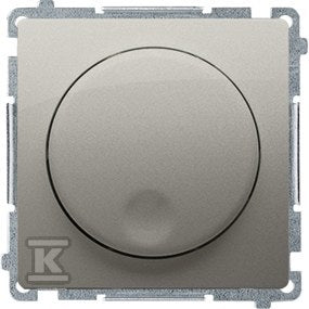 Regulator 110 V (moduł). Do załączania i regulacji źrodeł światła z zasilaczami sterowanymi 110 V, satynowy, BASIC MODUŁ