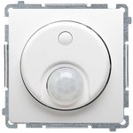 Łącznik z czujnikiem ruchu z przekaźnikiem (moduł) 8(2) A, 230V~. Wymagana instalacja 3-przewodowa, stal inox, BASIC MODUŁ