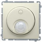 Łącznik z czujnikiem ruchu z przekaźnikiem (moduł) 8(2) A, 230V~. Wymagana instalacja 3-przewodowa, stal inox, BASIC MODUŁ