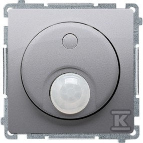Łącznik z czujnikiem ruchu z przekaźnikiem (moduł) 8(2) A, 230V~. Wymagana instalacja 3-przewodowa, stal inox, BASIC MODUŁ