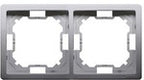 Łącznik schodowy z podświetleniem LED (moduł) 10AX, 250V~, szybkozłącza, stal inox, BASIC MODUŁ