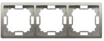 Ściemniacz naciskowo-obrotowy jednobiegunowy do LED ściemnialnych 230V (moduł), satynowy, BASIC MODUŁ