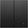 Klawisze do mechanizmów: SW6/2XLM, SW7/2XM, SW6P1M, czarny mat Simon54