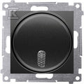 Dzwonek elektroniczny (moduł) 812 V~, czarny mat Simon54