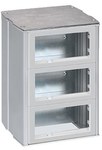 Metalowa miniwieża 4x K45, aluminium, CONNECT