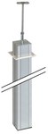 Kolumna 1-stronna, wys.3m, 70x60mm, aluminium Connect