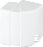 Regulowany kąt zewnętrzny Cabloplus 90x55mm, czysta biel, CONNECT