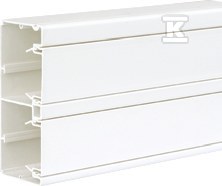 Kanał 2-kom. Cabloplus PVC 130x55mm, dł. 2 mb, cena za 1mb, czysta biel, CONNECT
