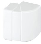Regulowany kąt zewnętrzny Cabloplus 185x55mm, czysta biel, CONNECT