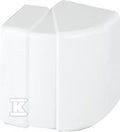 Regulowany kąt zewnętrzny Cabloplus 185x55mm, czysta biel, CONNECT