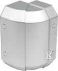 Regulowany kąt zewnętrzny ABS Cablomax 130x55mm, aluminium, CONNECT