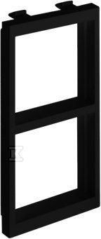 Adapter CIMA na 2 moduły K45 (45x45mm) poziomo, grafit Connect