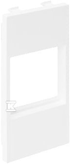 Adapter CIMA na 1 moduł K45 (45x45mm), czysta biel, CONNECT