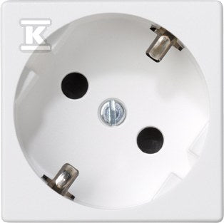 Gniazdo K45 schuko 16A/230V~, czysta biel, CONNECT