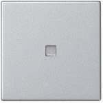 Klawisz 45x22,5 łącznika zwiernego z podświetleniem, aluminium
