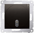 Dzwonek elektroniczny (moduł) 8?12 V AC, brąz mat (met.)