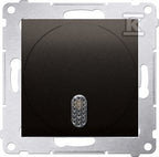 Dzwonek elektroniczny (moduł) 8?12 V AC, brąz mat (met.)