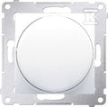 Ściemniacz obrotowy do LED ściemnialnych 230 V (moduł) 2250 W, biały. Maksymalna ilość zródeł LED - 10 szt., SIMON54