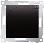 Ściemniacz obrotowy do LED ściemnialnych 230 V (moduł) 2250 W, antracyt, maksymalna ilość zródeł LED - 10 szt.