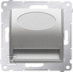 Oprawa oświetleniowa LED, 230 V AC, 1.1 W, białe neutralne 4000 K, srebrny mat, SIMON54