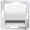 Oprawa oświetleniowa LED, 14 V DC, 0.56 W, białe neutralne 4000 K, biały !Wymagany zasilacz 14V, SIMON54