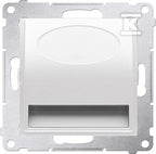 Oprawa oświetleniowa LED, 14 V DC, 0.56 W, białe neutralne 4000 K, biały !Wymagany zasilacz 14V, SIMON54