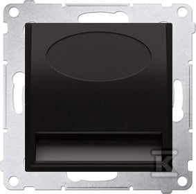 Oprawa oświetleniowa LED, 14 V DC, 0.56 W, białe neutralne 4000 K, antracyty !Wymagany zasilacz 14V, SIMON54