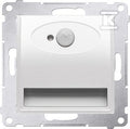 Oprawa oświetleniowa LED z czujnikiem ruchu, 230 V AC, 1.4 W, białe neutralne 4000 K, biały, SIMON54