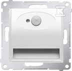 Oprawa oświetleniowa LED z czujnikiem ruchu, 230 V AC, 1.4 W, białe neutralne 4000 K, biały, SIMON54